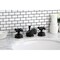Kingston Brass KS1165PKX Duchess Widespread Bathroom Faucet W/ Brass Pop-Up, Bronze KS1165PKX - alternate 2
